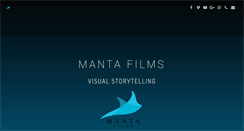 Desktop Screenshot of mantafilms.com