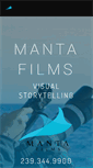 Mobile Screenshot of mantafilms.com